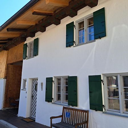 Neu! Ferienwohnungen Im Lueftlmalereck, Hennalahaus Oberammergau Exteriér fotografie