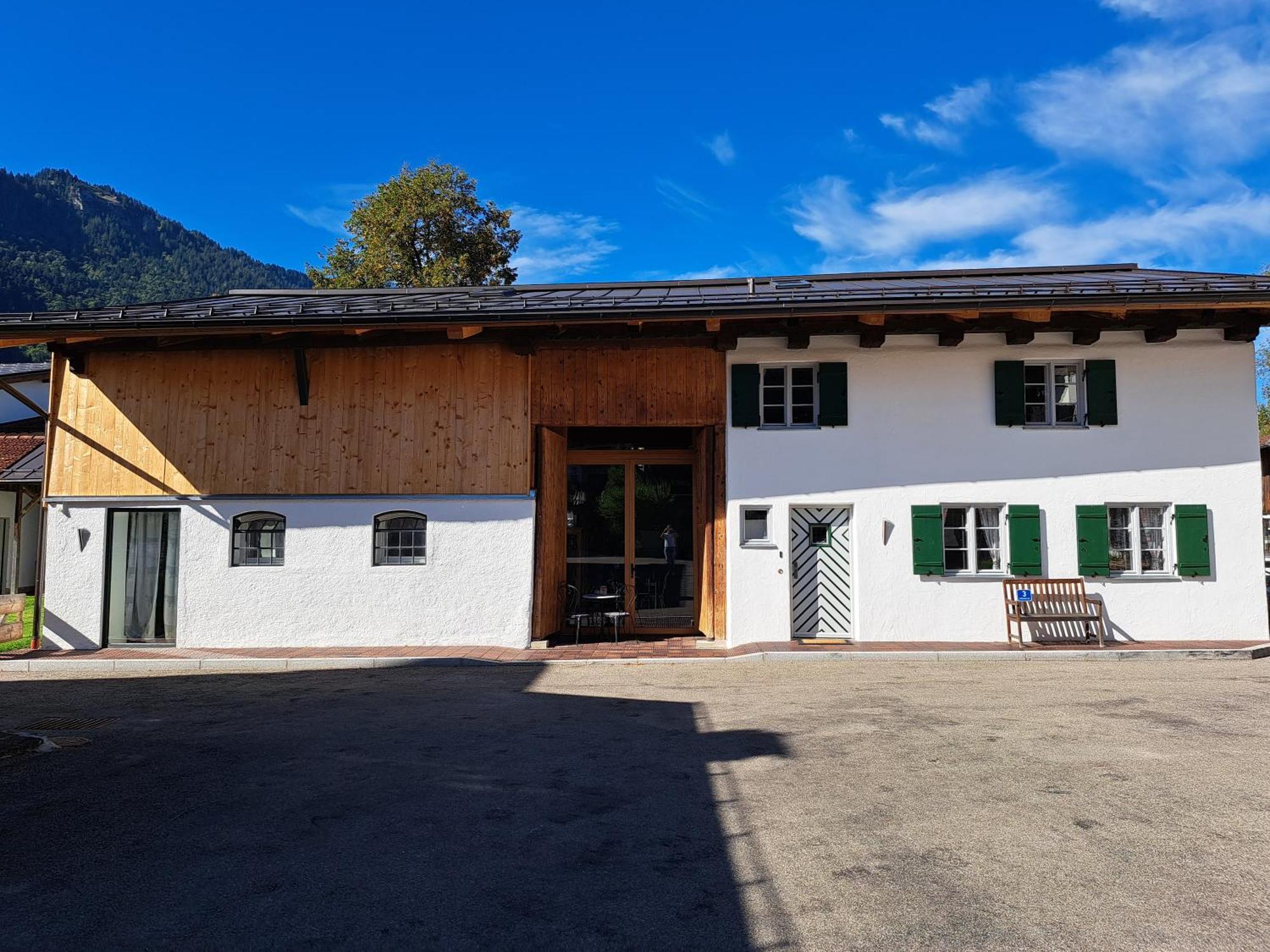 Neu! Ferienwohnungen Im Lueftlmalereck, Hennalahaus Oberammergau Exteriér fotografie